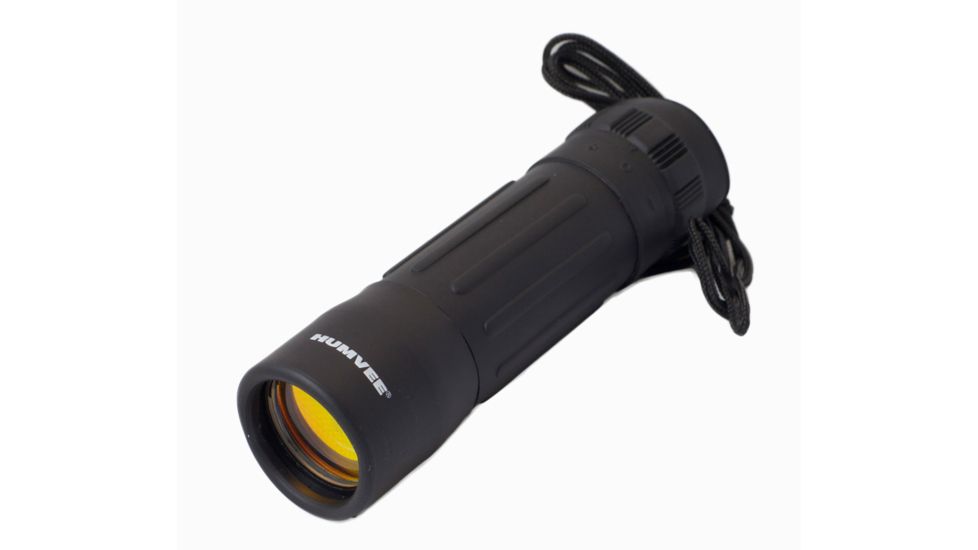 Humvee 10x25 Monocular, Black, Black HMV-B-MONO-BLK