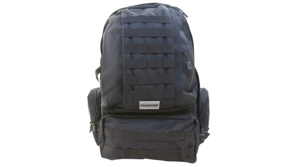 Humvee 3-day Assault Pack, 22x16x12 I, Black HMV-GB-03BLK