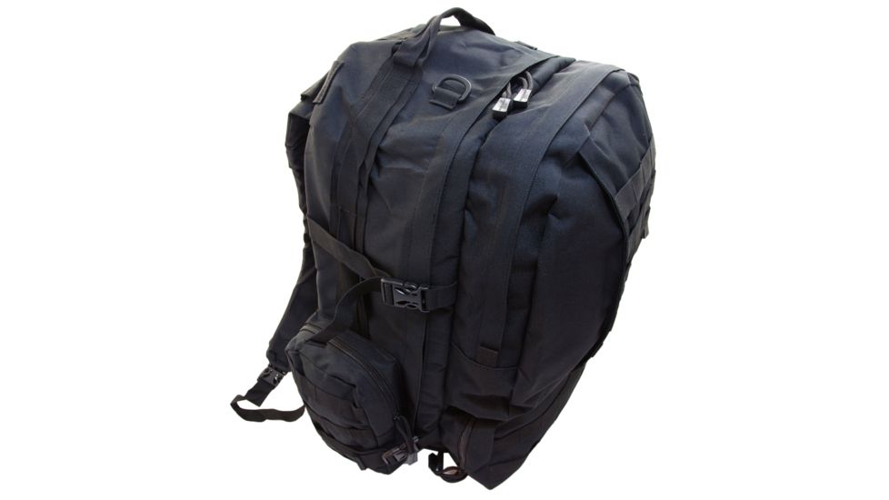 Humvee 3-day Assault Pack, 22x16x12 I, Black HMV-GB-03BLK