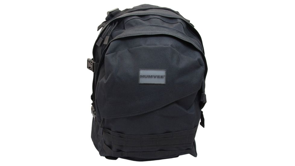 Humvee Day Pack, Black HMV-GB-02BLK