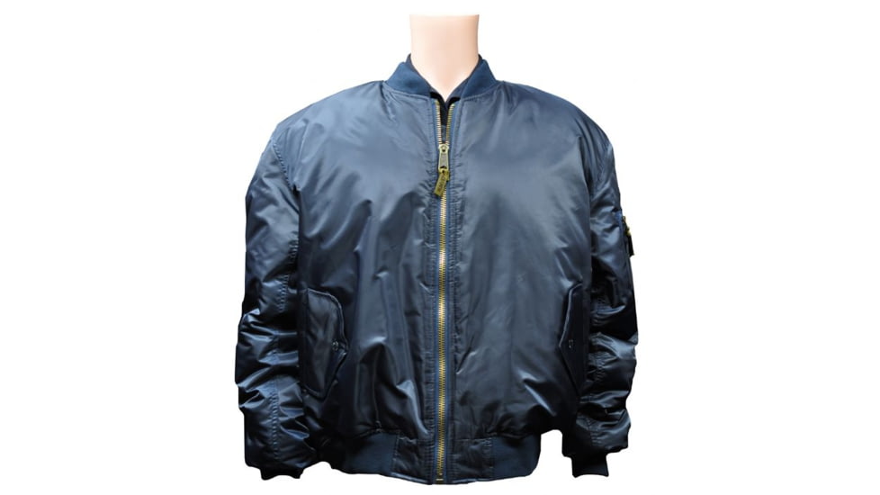 Humvee MA1 Flight Jacket, Blue, Large HMV-MA1-BL-L