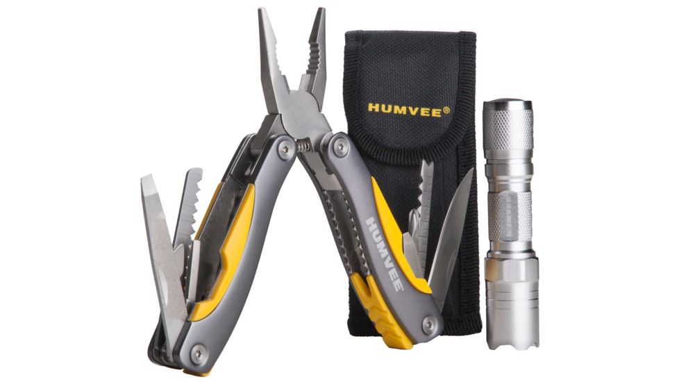 Humvee Multi Plier Led Combo Silver - HMV-CP-10