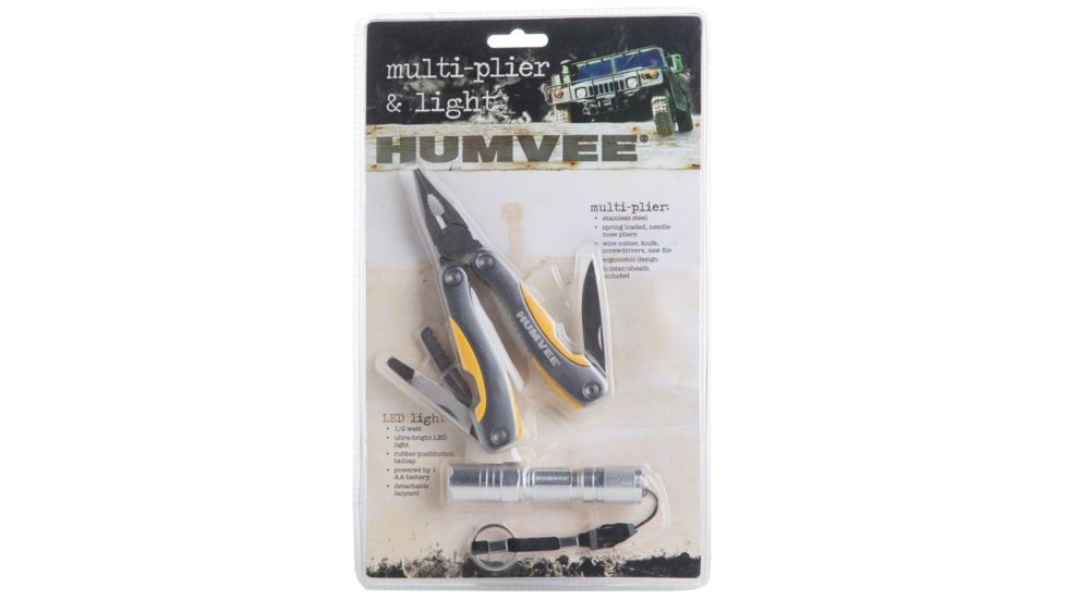 Humvee Multi Plier Led Combo Silver - HMV-CP-10