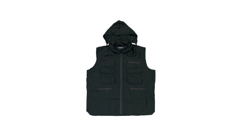 Humvee Ranger Vest - Black, Large HMV-VR-BK-L