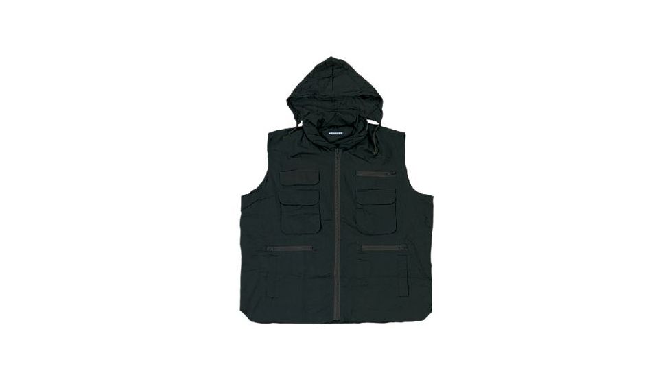 Humvee Ranger Vest - Black, Medium HMV-VR-BK-M