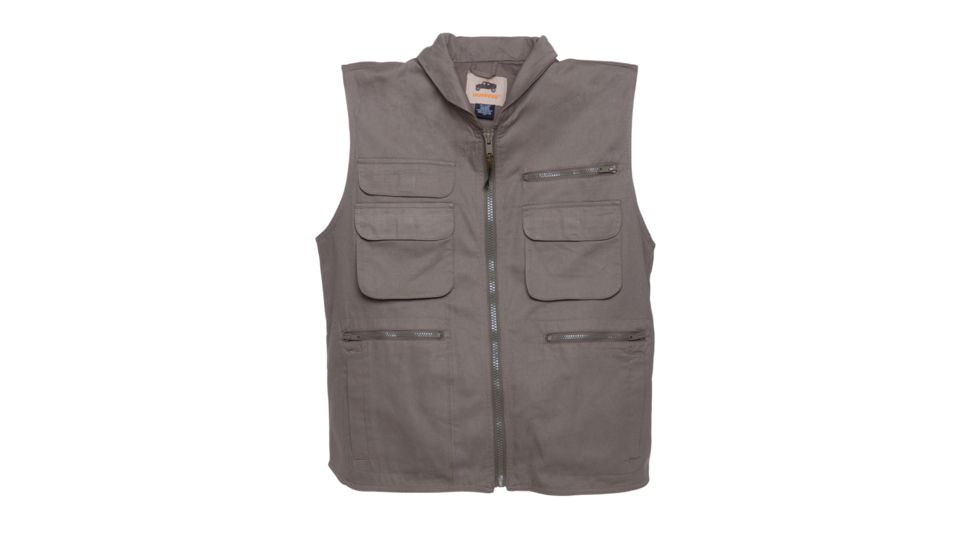 Humvee Ranger Vest - Khaki, Medium HMV-VR-K-M