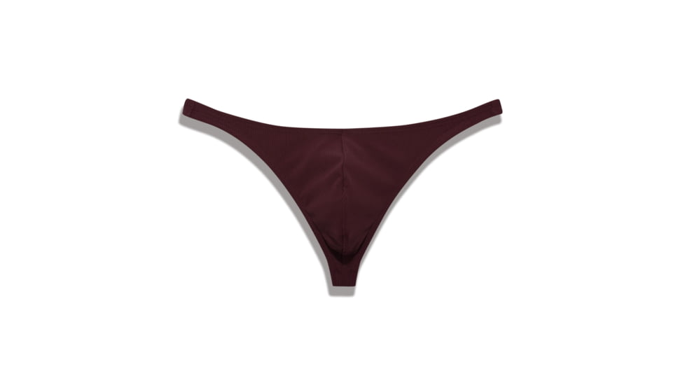Hunk Cinder Ribbed Swim Thong, 9667486899116