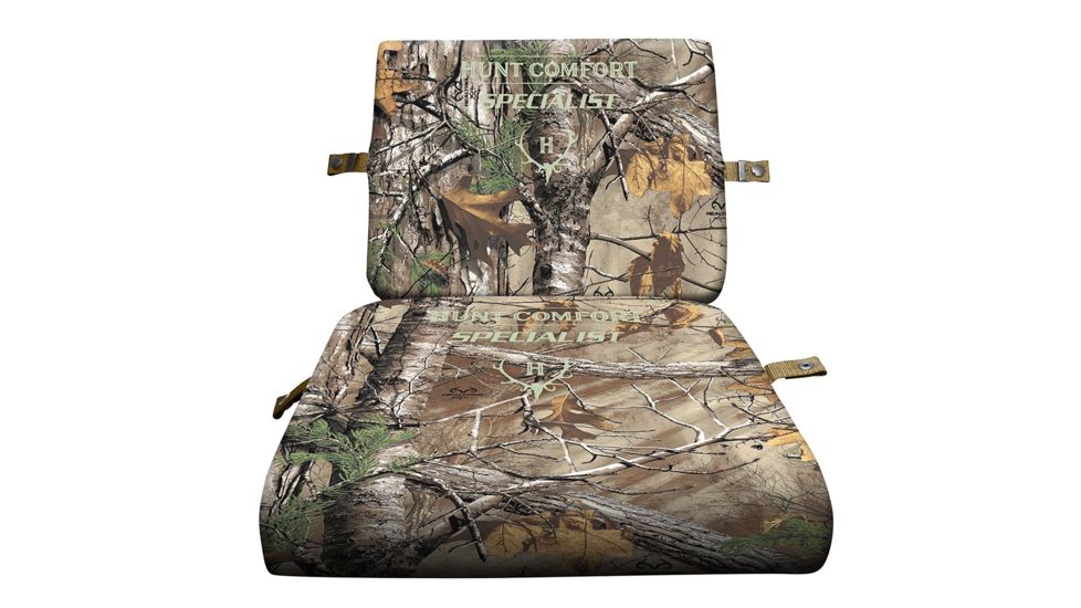 Hunt Comfort Specialist Super Light GelCore Folding Seat, Realtree Extra Camo, 16x4x2.5in HCSC80G