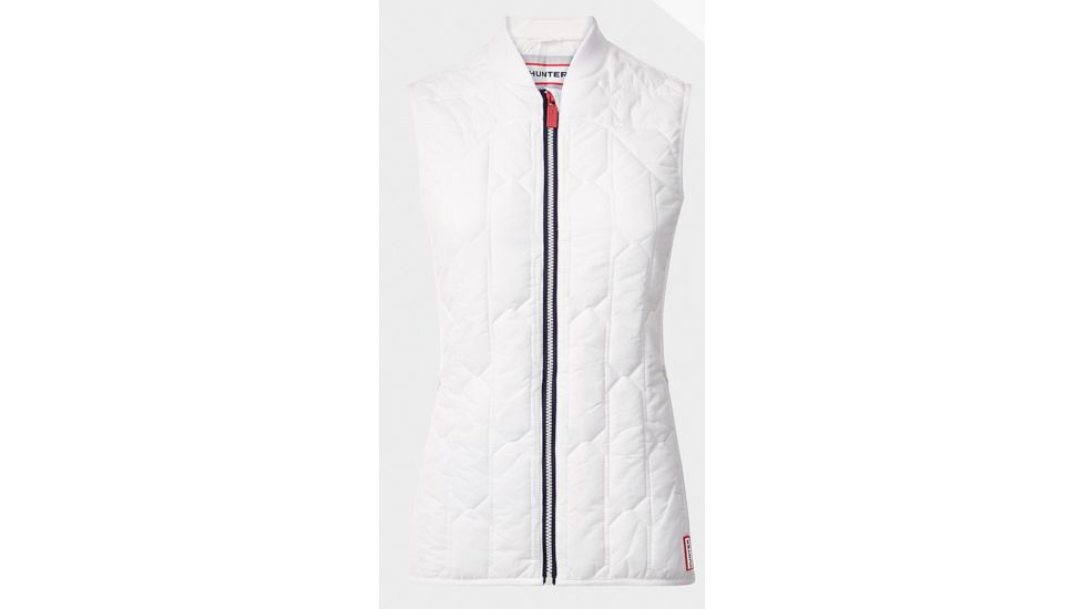 Hunter Boots Original Midlayer Gilet - Womens-White-Medium
