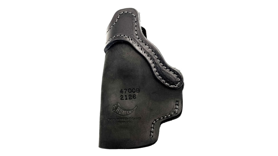 Hunter 4700 Universal IWB Holster, Sm/Med Frame, Right, Black Leather, 4700