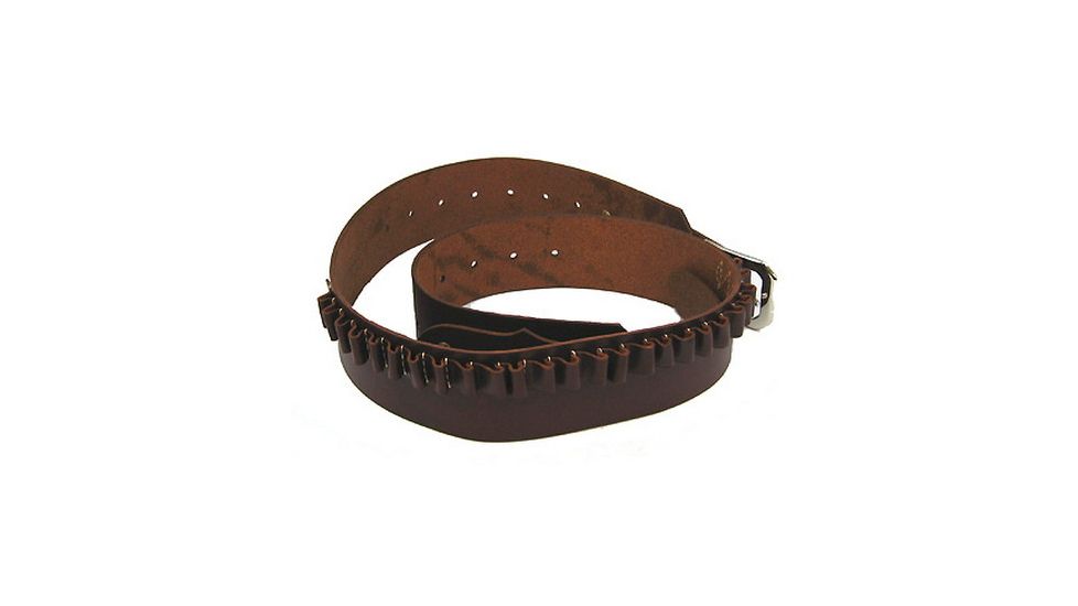 Hunter Company Adjustable Cartridge Belt, Antique, .45 Caliber, Antique Brown, 34581-45