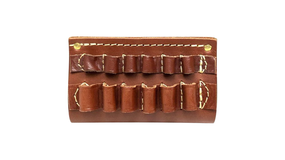 Hunter Company Cartridge Belt Slide, 6 Loop, .375 Caliber, Chestnut Tan, 0675, Chestnut Tan, 675