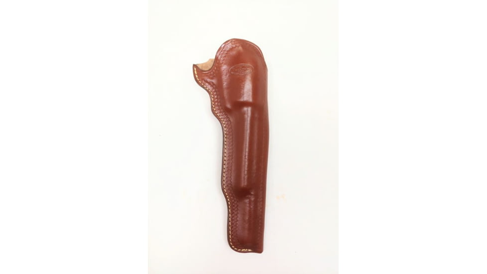Hunter Company Deluxe Slim Jim Leather Holster for Large Frame S.A. Revolvers, 6.5-7.5in Barrel Length, Left Hand, Chestnut Tan, 1087-50, Chestnut Tan, 1087-50