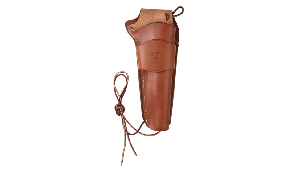 Hunter Company Duke Style Cowboy Single Loop Holster for Large Frame Firearms, 4.625-5.5in Barrels, Right Hand, Chestnut Tan, 1086-40, Chestnut Tan, 1086-40