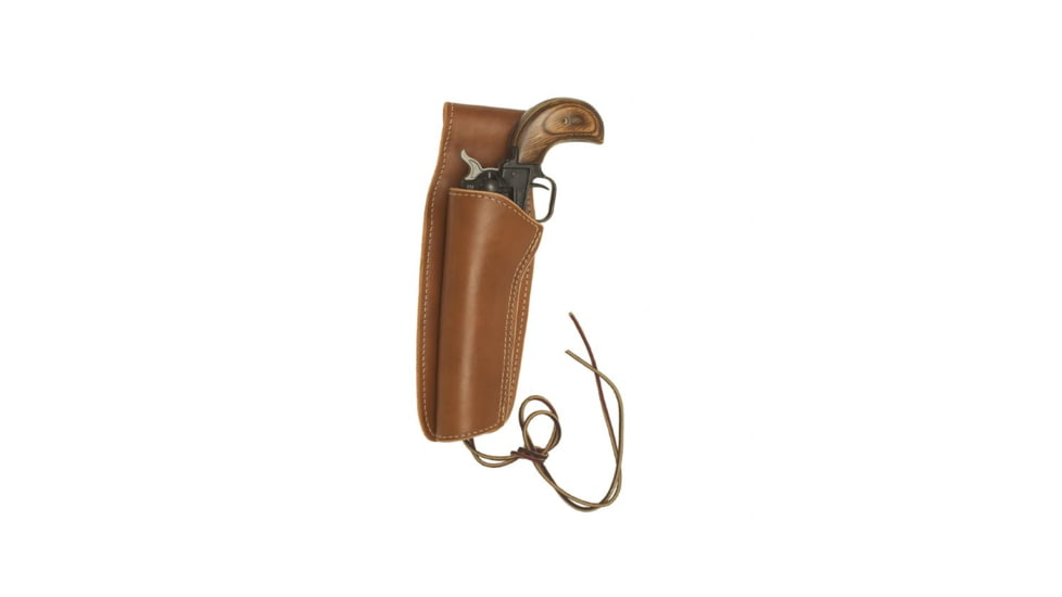 Hunter Company Frontier Leather Holster for Large Frame D.A. Revolvers, 5.5-6in Barrel Length, Left Hand, Chestnut Tan, 1060F18L, Chestnut Tan, 1060F18L