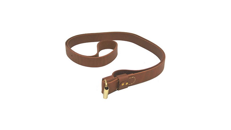Hunter Company Military Adjustable Leather Quick Fire Sling, Chestnut Tan, 1in, 230