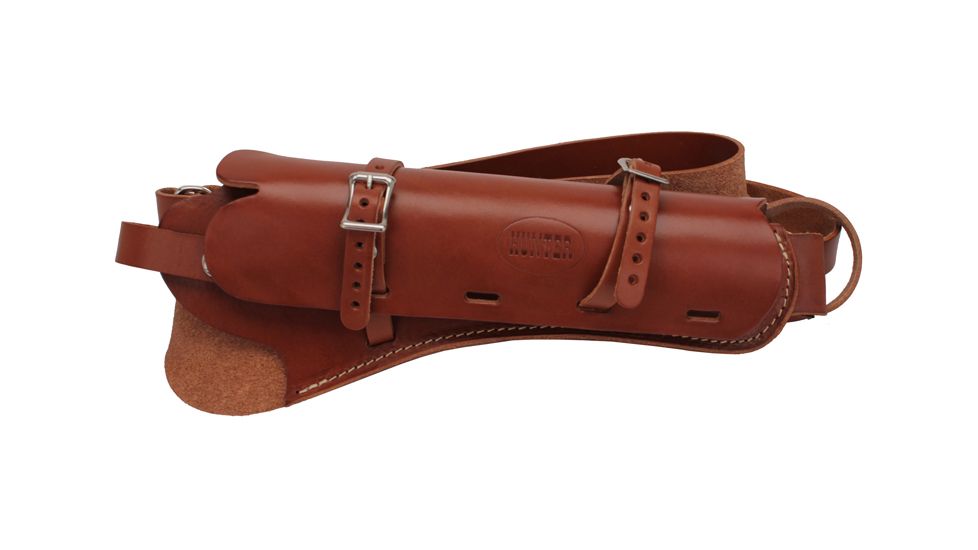 Hunter Company Scoped Handgun Holster with Harness, Double Action 5-6.5in. 173786, Chestnut Tan, 068-200-4