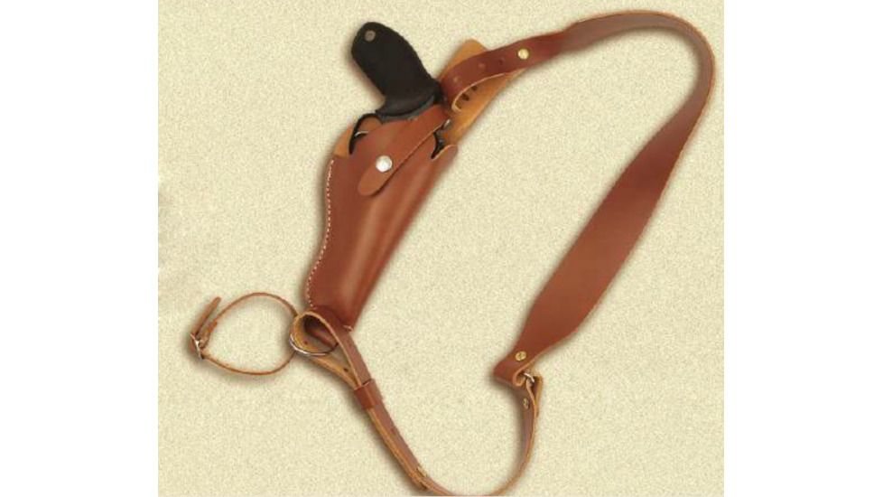 Hunter Company Sportsman Bandoleer Holster, Size 5, Chestnut Tan, 068-300-5