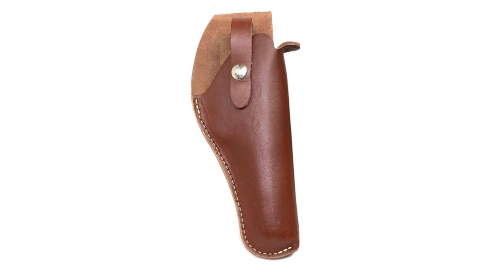 Hunter Company Sure-Fit Leather Belt Holster for Large Frame Semi-Automatics, Chestnut Tan, 2200-6L