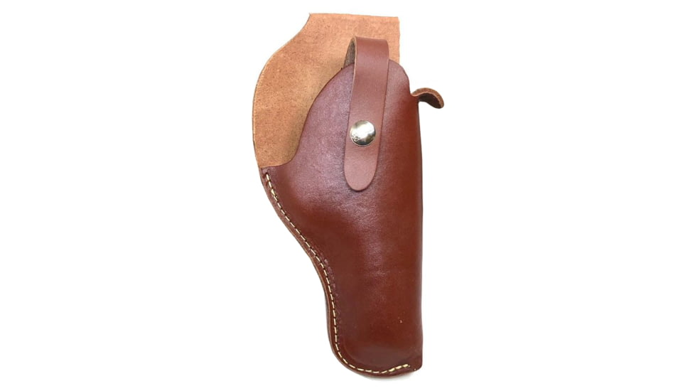 Hunter Company Sure-Fit Leather Belt Holster for Medium/Large Frame Double Action Revolvers, 3-4.5in Barrels, Left Hand, Chestnut Tan, 2200-3L, Chestnut Tan, 2200-3L