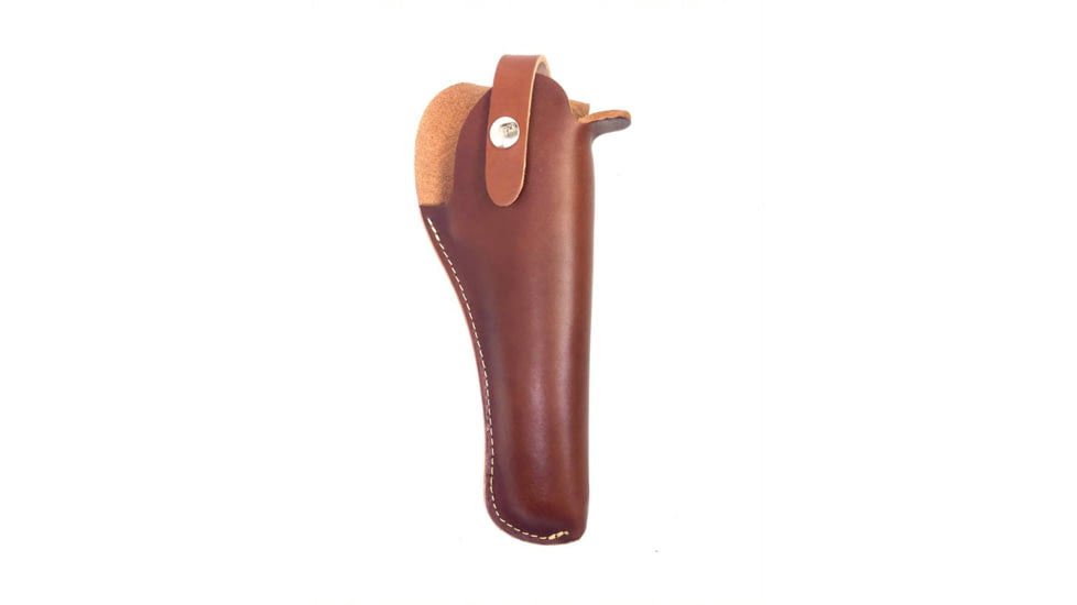 Hunter Company Sure-Fit Leather Belt Holster for Medium/Large Frame Double Action Revolvers, 6in Barrels, Left Hand, Chestnut Tan, 2200-4L, Chestnut Tan, 2200-4L