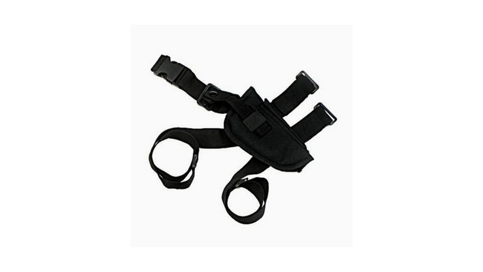 Hunter Company Tactical Syle Leg Holster, 5 in, Black, 1285-2