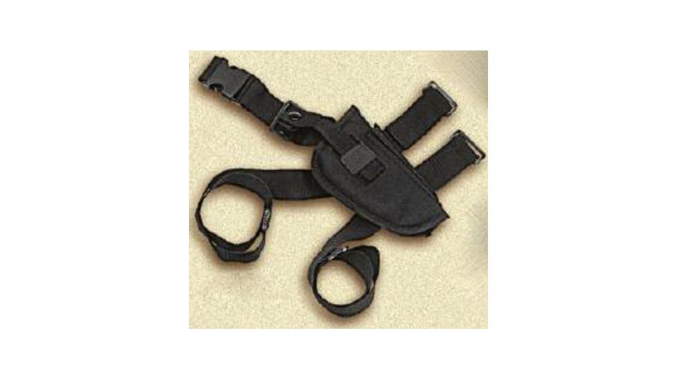 Hunter Company Tactical Syle Leg Holster, 4 in, Black, 1285-1