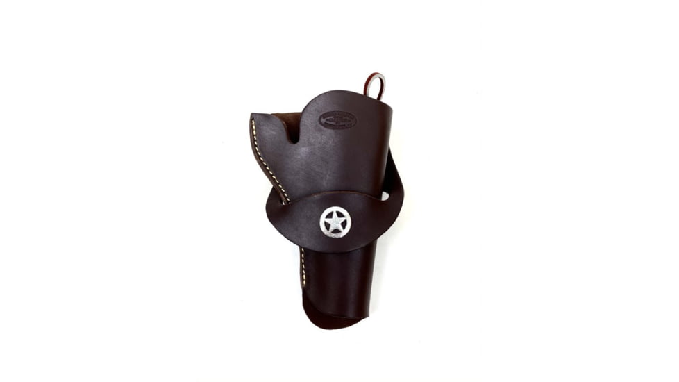 Hunter Company Western Crossdraw Holster w/ Concho, Large Frame Single Action Revolvers, Antique Brown, 1090C-40