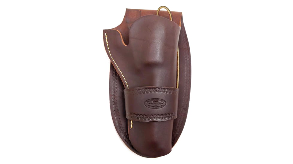 Hunter Company Western Single Loop Holster for Large Frame Single Action Revolvers, 5.5-6.5in Barrels, Right Hand, Antique Brown, 1082-40, Antique Brown, 1082-40