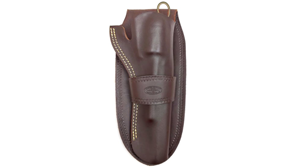 Hunter Company Western Single Loop Holster for Medium Frame Single Action Revolvers, 7.5in Barrels, Right Hand, Antique Brown, 1082-80, Antique Brown, 1082-80