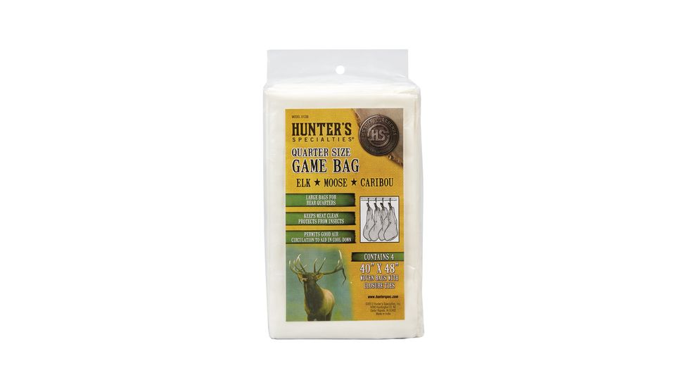 Hunters Specialties Elk Moose Caribou Field Dressing 1/4 Bags 4-Pack