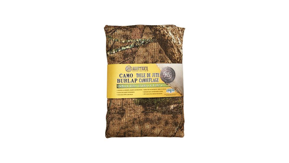 Hunters Specialties H.s. Camo Burlap 54''x12' Mossy Oak Break-up Country