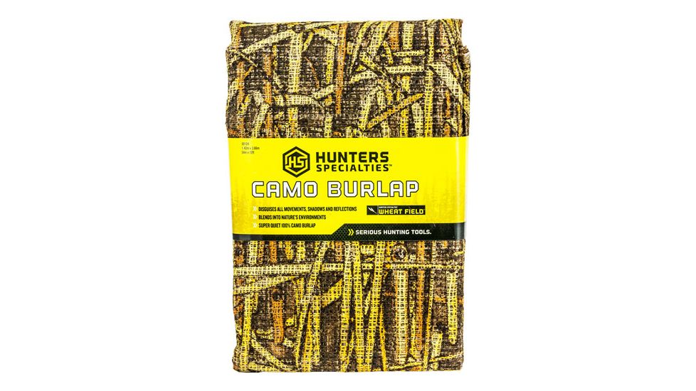 Hunters Specialties H.s. Camo Burlap 54''x12' Wheat Field