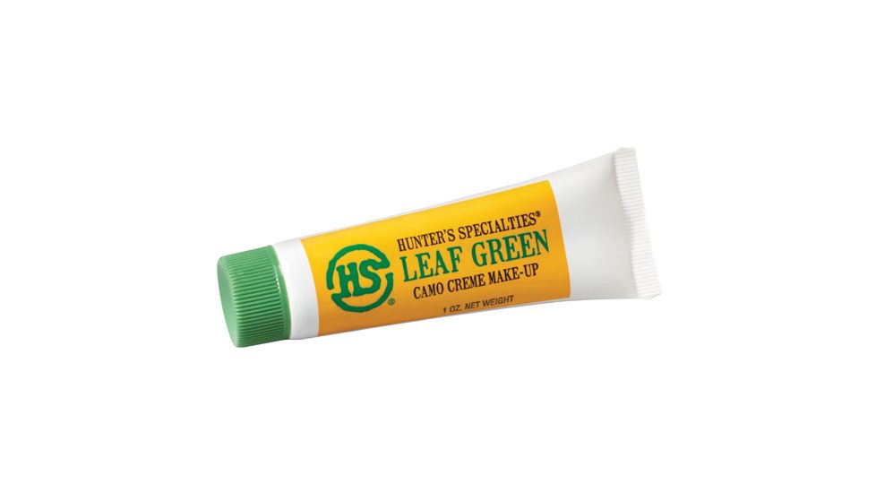 Hunters Specialties Hs Face Paint Camo Tube, 1oz, Leaf Green, HS-00272