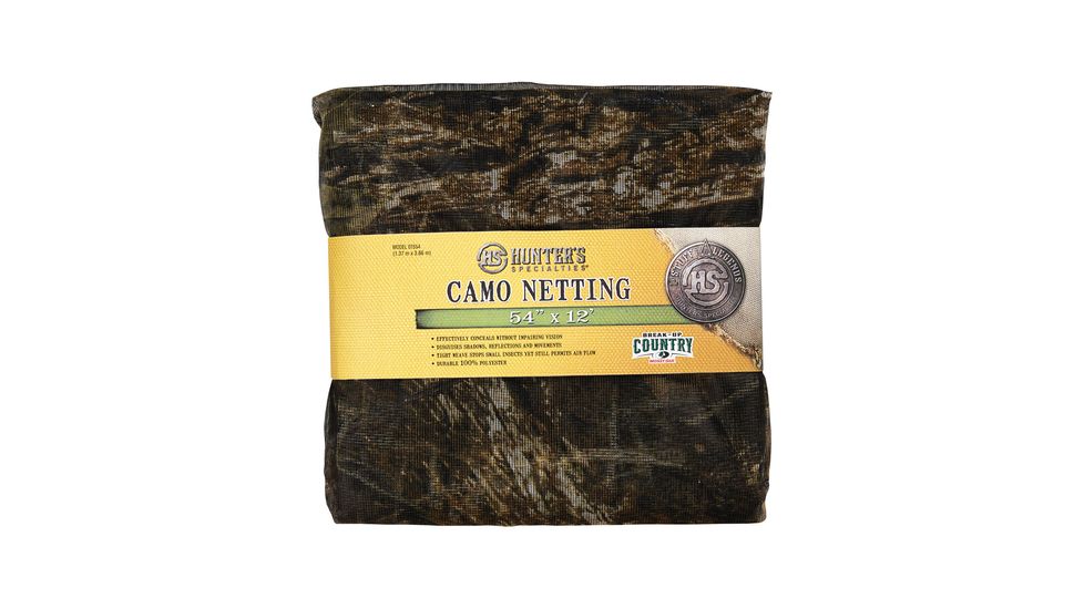 Hunters Specialties Mesh Netting Mossy Oak Break-Up Country 54 Inches X 12 Feet