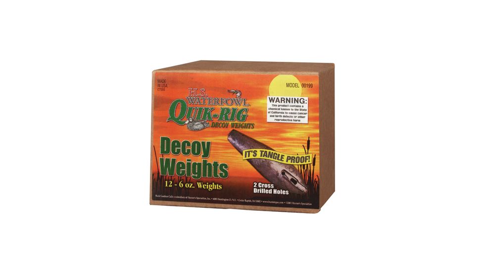 Hunters Specialties Quik-Rig Decoy Weight 6 Ounce 00199