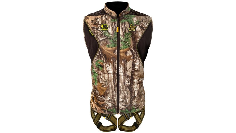 Hunter Safety System Elite w/Elimishield, Realtree Xtra, Small/Medium, HSS-610E-S/M
