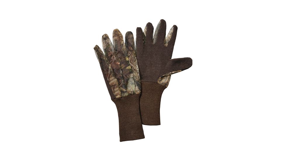 Hunters Specialties Camo Net Gloves With Bite Grip Mossy Oak Break-Up Infinity One Size
