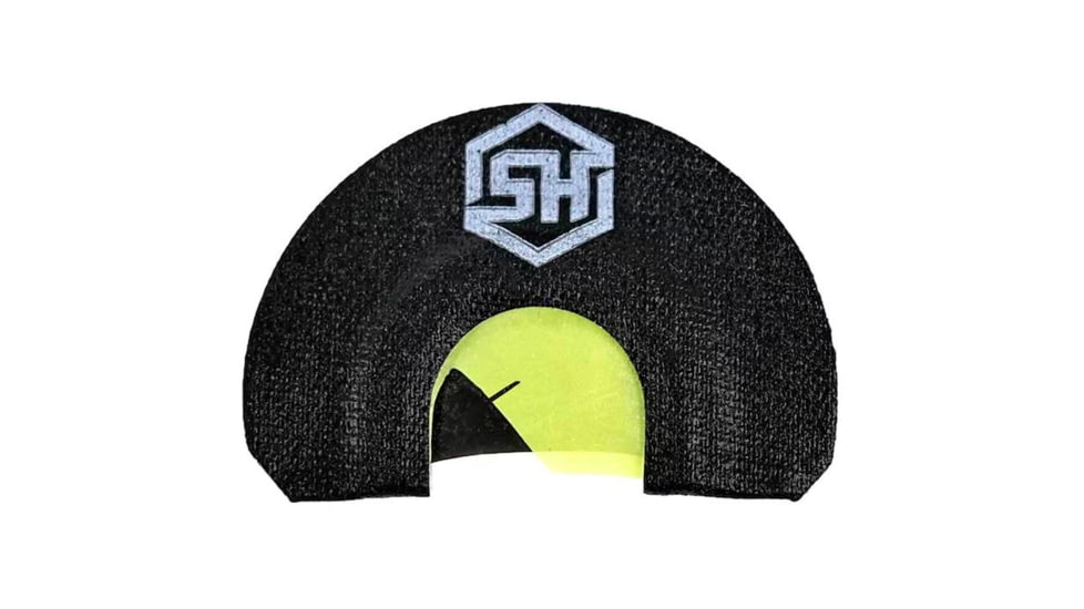 Hunters Specialties COBB Notched Cutt-R Trky Call Diaphragm Call, Black/Yellow, HS-CNCMC