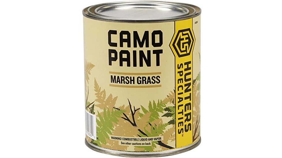 Hunters Specialties Permanent Camo Galon Paint, Marsh Grass/Tan, Camo, HS-00363