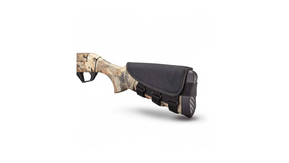 Hunters Specialties Shotgun Shell Holder w/Pouch, Black, HS-01621