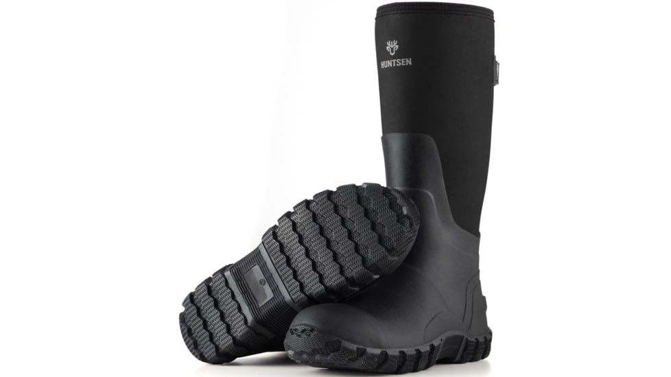 Huntsen Waterproof Hunting Boots - Insulated Neoprene Rubber with Steel Shank, HT000007-4