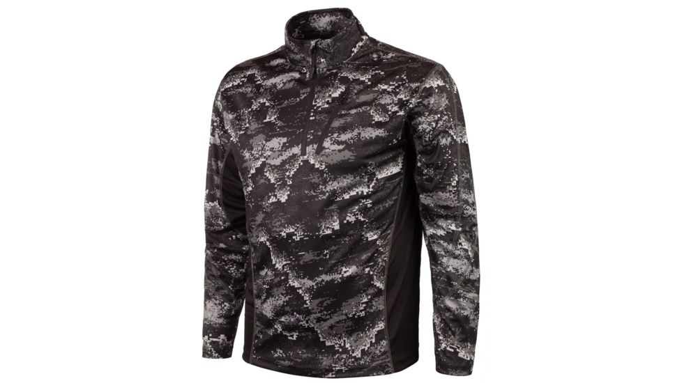 Huntworth 1/4 Zip Shirt - Mens, Disruption Black, 2XL E-918-DBK-2XL