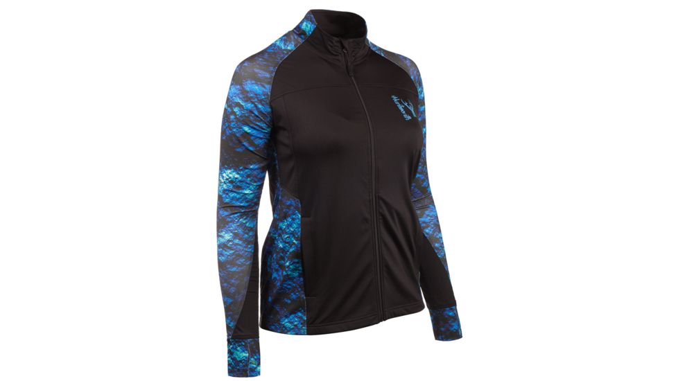 Huntworth Active Jacket - Womens, Black/Phathom Mystique, Small, E-9112-W-BK/MYS-S