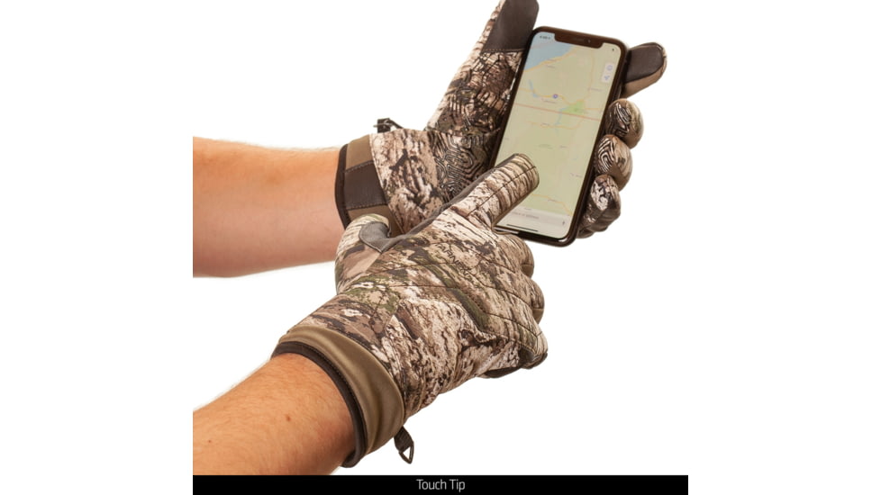 Huntworth Anchorage Primaloft Insulated Waterproof Hunting Glove - Mens, Tarnen, Extra Large, E-1206-TRN-XL