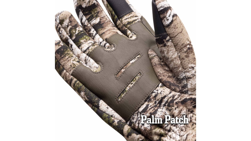 Huntworth Barrow Heat Boost Windproof Softshell Hunting Glove - Mens, Tarnen, Extra Large, E-1433-TRN-XL