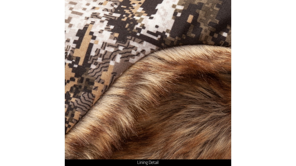 Huntworth Blackfoot Waterproof Thinsulate Insulated Faux Fur Camo Trapper Hat - Mens, Disruption, Extra Large, E-5536-DC-XL