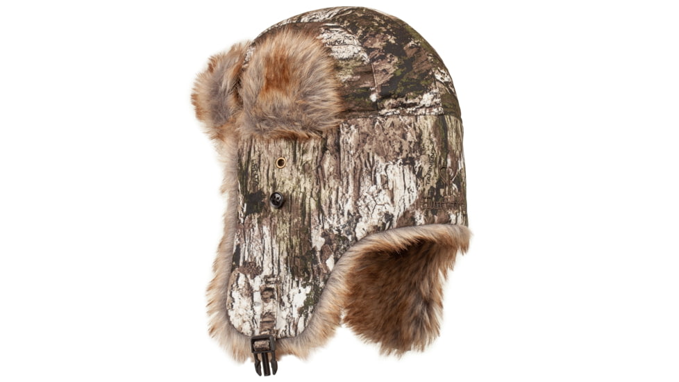 Huntworth Blackfoot Waterproof Thinsulate Insulated Faux Fur Camo Trapper Hat - Mens, Tarnen, Extra Large, E-5536-TRN-XL