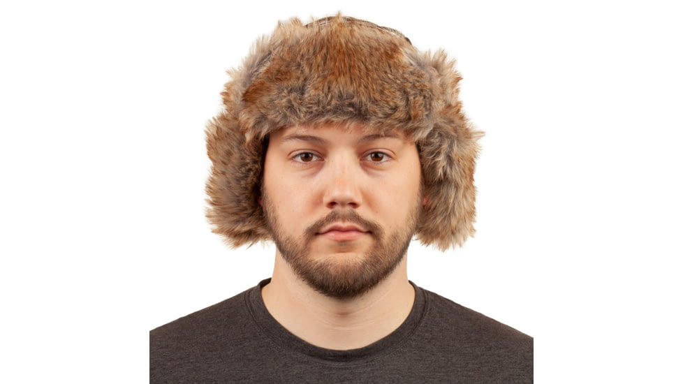 Huntworth Blackfoot Waterproof Thinsulate Insulated Faux Fur Camo Trapper Hat - Mens, Tarnen, Extra Large, E-5536-TRN-XL