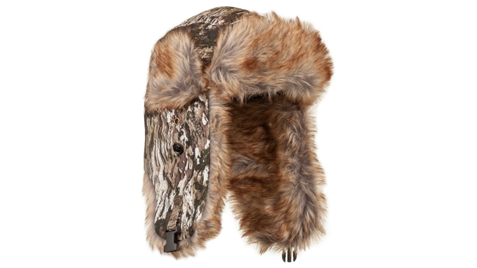 Huntworth Blackfoot Waterproof Thinsulate Insulated Faux Fur Camo Trapper Hat - Mens, Tarnen, Extra Large, E-5536-TRN-XL
